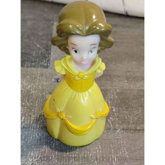 Disney yellow dress Belle Beauty and the Beast toy figure - Picture 1 of 7
